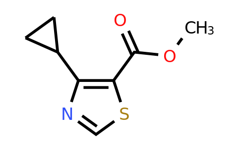 CAS 1423028-98-1 | methyl 4-cyclopropyl-1,3-thiazole-5-carboxylate