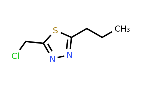CAS 1423029-15-5 | 2-(chloromethyl)-5-propyl-1,3,4-thiadiazole
