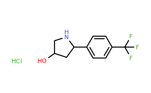 CAS 1423029-18-8 | 5-[4-(trifluoromethyl)phenyl]pyrrolidin-3-ol hydrochloride