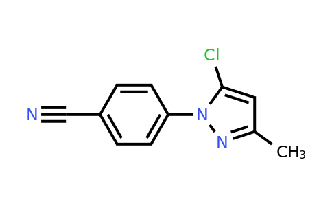 CAS 1423029-19-9 | 4-(5-chloro-3-methyl-1H-pyrazol-1-yl)benzonitrile