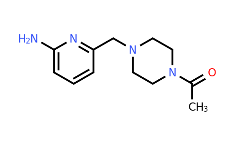 CAS 1423029-32-6 | 1-{4-[(6-aminopyridin-2-yl)methyl]piperazin-1-yl}ethan-1-one