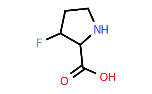 3-fluoropyrrolidine-2-carboxylic acid