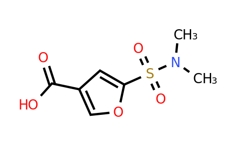 CAS 1423029-45-1 | 5-(dimethylsulfamoyl)furan-3-carboxylic acid