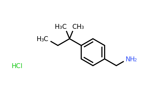 CAS 1423029-52-0 | [4-(2-methylbutan-2-yl)phenyl]methanamine hydrochloride