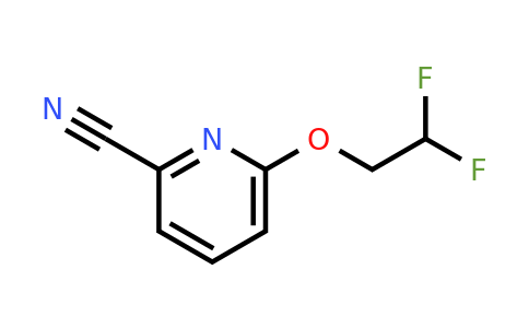 CAS 1423029-59-7 | 6-(2,2-difluoroethoxy)pyridine-2-carbonitrile