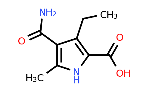CAS 1423029-63-3 | 4-carbamoyl-3-ethyl-5-methyl-1H-pyrrole-2-carboxylic acid