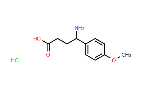 CAS 1423029-69-9 | 4-amino-4-(4-methoxyphenyl)butanoic acid hydrochloride