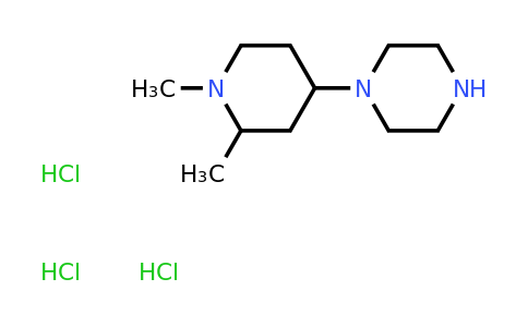 CAS 1423029-74-6 | 1-(1,2-dimethylpiperidin-4-yl)piperazine trihydrochloride