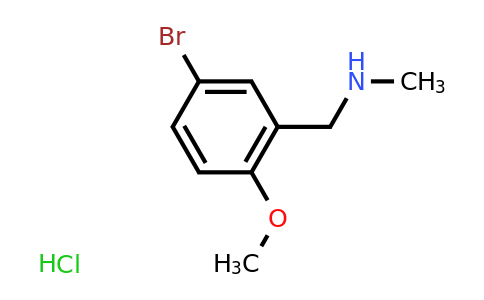 CAS 1423029-83-7 | [(5-bromo-2-methoxyphenyl)methyl](methyl)amine hydrochloride