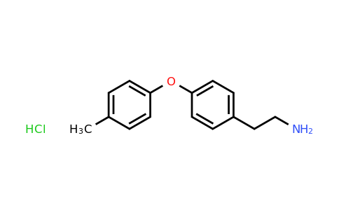 CAS 1423031-00-8 | 2-[4-(4-methylphenoxy)phenyl]ethan-1-amine hydrochloride