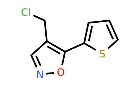 CAS 1423031-02-0 | 4-(chloromethyl)-5-(thiophen-2-yl)-1,2-oxazole