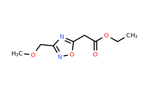 CAS 1423031-04-2 | ethyl 2-[3-(methoxymethyl)-1,2,4-oxadiazol-5-yl]acetate