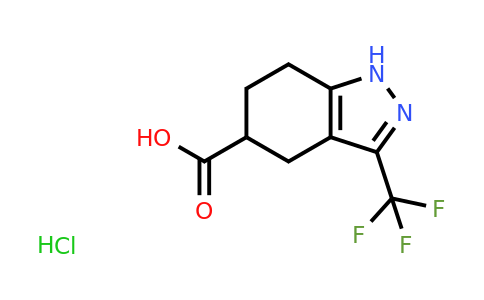CAS 1423031-07-5 | 3-(trifluoromethyl)-4,5,6,7-tetrahydro-1H-indazole-5-carboxylic acid hydrochloride