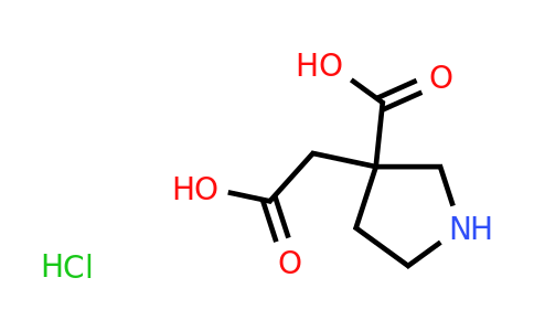 CAS 1423031-09-7 | 3-(carboxymethyl)pyrrolidine-3-carboxylic acid hydrochloride