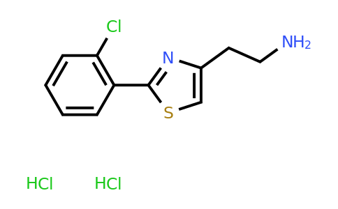 CAS 1423031-11-1 | 2-[2-(2-chlorophenyl)-1,3-thiazol-4-yl]ethan-1-amine dihydrochloride