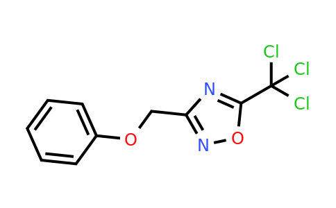 CAS 1423031-17-7 | 3-(phenoxymethyl)-5-(trichloromethyl)-1,2,4-oxadiazole