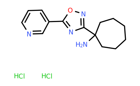 CAS 1423031-20-2 | 1-[5-(pyridin-3-yl)-1,2,4-oxadiazol-3-yl]cycloheptan-1-amine dihydrochloride