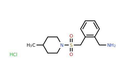 CAS 1423031-28-0 | (2-{[(4-methylpiperidin-1-yl)sulfonyl]methyl}phenyl)methanamine hydrochloride