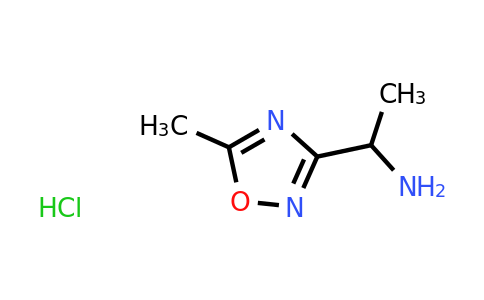 CAS 1423031-33-7 | 1-(5-methyl-1,2,4-oxadiazol-3-yl)ethan-1-amine hydrochloride