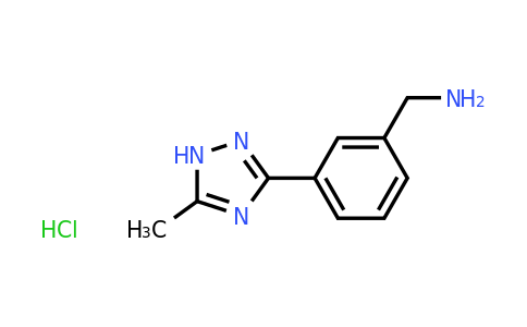CAS 1423031-38-2 | [3-(5-methyl-1H-1,2,4-triazol-3-yl)phenyl]methanamine hydrochloride