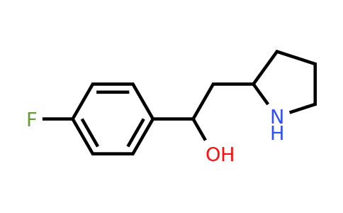 CAS 1423031-42-8 | 1-(4-fluorophenyl)-2-(pyrrolidin-2-yl)ethan-1-ol