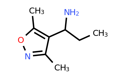 CAS 1423031-51-9 | 1-(dimethyl-1,2-oxazol-4-yl)propan-1-amine