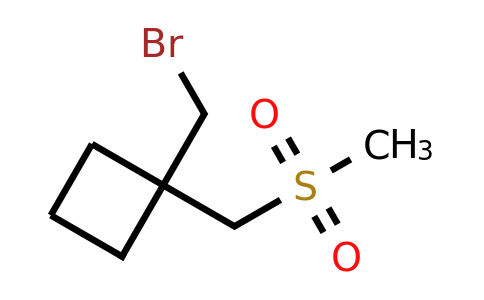 CAS 1423031-60-0 | 1-(bromomethyl)-1-(methanesulfonylmethyl)cyclobutane