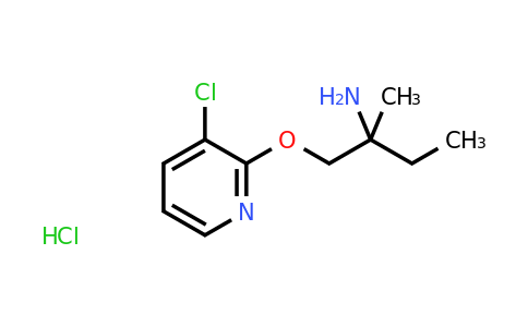 CAS 1423031-69-9 | 1-[(3-chloropyridin-2-yl)oxy]-2-methylbutan-2-amine hydrochloride