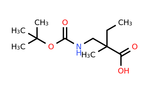 CAS 1423031-71-3 | 2-({[(tert-butoxy)carbonyl]amino}methyl)-2-methylbutanoic acid