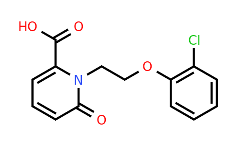 CAS 1423031-73-5 | 1-[2-(2-chlorophenoxy)ethyl]-6-oxo-1,6-dihydropyridine-2-carboxylic acid