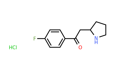 CAS 1423031-75-7 | 1-(4-fluorophenyl)-2-(pyrrolidin-2-yl)ethan-1-one hydrochloride