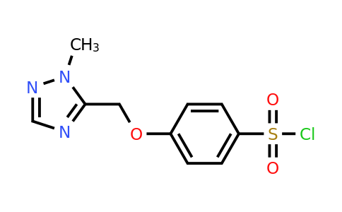 CAS 1423031-78-0 | 4-[(1-methyl-1H-1,2,4-triazol-5-yl)methoxy]benzene-1-sulfonyl chloride