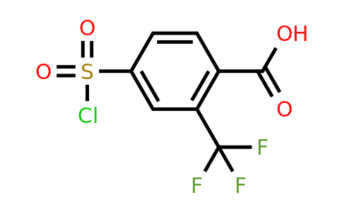 CAS 1423031-79-1 | 4-(chlorosulfonyl)-2-(trifluoromethyl)benzoic acid