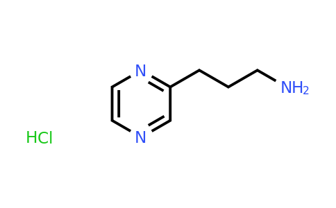 CAS 1423031-81-5 | 3-(pyrazin-2-yl)propan-1-amine hydrochloride