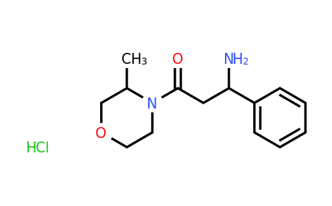 CAS 1423031-84-8 | 3-amino-1-(3-methylmorpholin-4-yl)-3-phenylpropan-1-one hydrochloride
