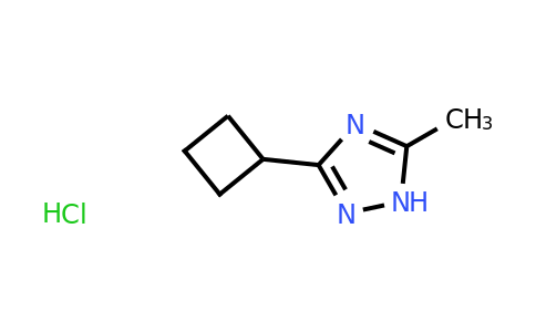 CAS 1423031-88-2 | 3-cyclobutyl-5-methyl-1H-1,2,4-triazole hydrochloride