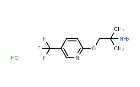 CAS 1423031-92-8 | 2-methyl-1-{[5-(trifluoromethyl)pyridin-2-yl]oxy}propan-2-amine hydrochloride