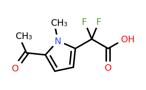 CAS 1423031-93-9 | 2-(5-acetyl-1-methyl-1H-pyrrol-2-yl)-2,2-difluoroacetic acid