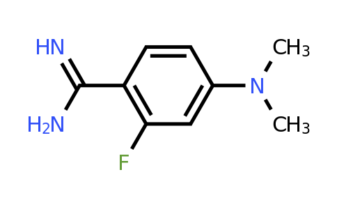 CAS 1423031-96-2 | 4-(dimethylamino)-2-fluorobenzene-1-carboximidamide