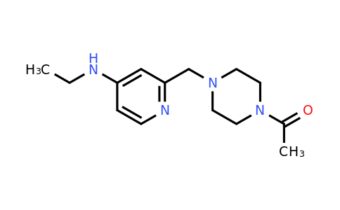 CAS 1423032-02-3 | 1-(4-{[4-(ethylamino)pyridin-2-yl]methyl}piperazin-1-yl)ethan-1-one