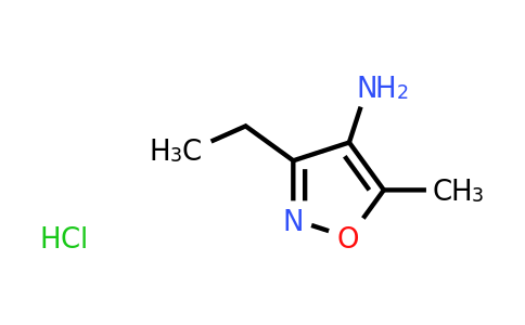 CAS 1423032-26-1 | 3-ethyl-5-methyl-1,2-oxazol-4-amine hydrochloride