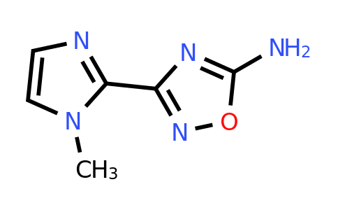 CAS 1423032-33-0 | 3-(1-methyl-1H-imidazol-2-yl)-1,2,4-oxadiazol-5-amine
