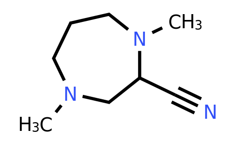 CAS 1423032-36-3 | 1,4-dimethyl-1,4-diazepane-2-carbonitrile
