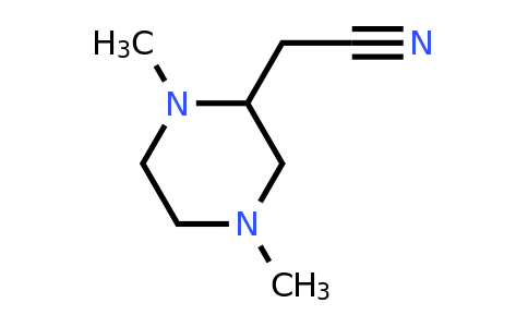 CAS 1423032-38-5 | 2-(1,4-dimethylpiperazin-2-yl)acetonitrile