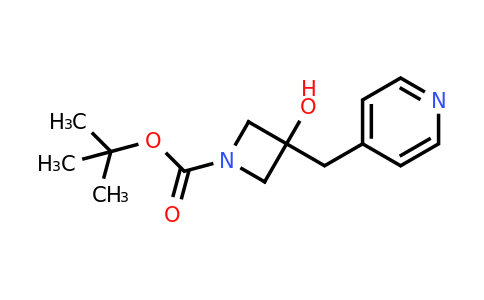 CAS 1423032-48-7 | tert-butyl 3-hydroxy-3-[(pyridin-4-yl)methyl]azetidine-1-carboxylate