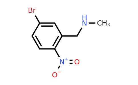CAS 1423032-52-3 | [(5-bromo-2-nitrophenyl)methyl](methyl)amine
