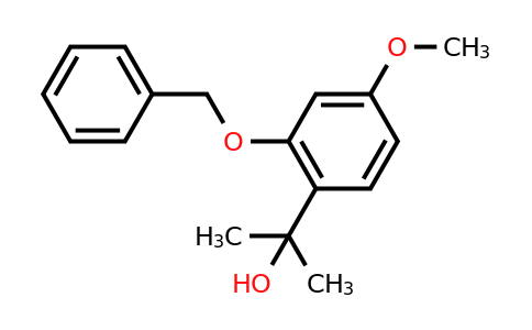 CAS 1423032-65-8 | 2-[2-(benzyloxy)-4-methoxyphenyl]propan-2-ol