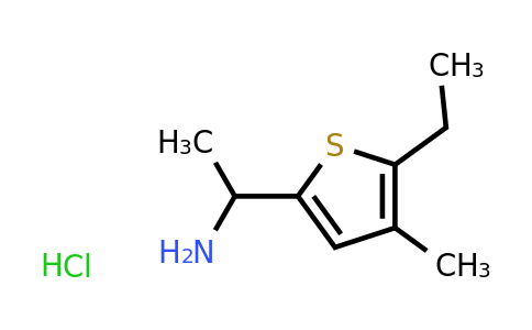 CAS 1423032-97-6 | 1-(5-ethyl-4-methylthiophen-2-yl)ethan-1-amine hydrochloride