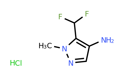 CAS 1423033-09-3 | 5-(difluoromethyl)-1-methyl-1H-pyrazol-4-amine hydrochloride
