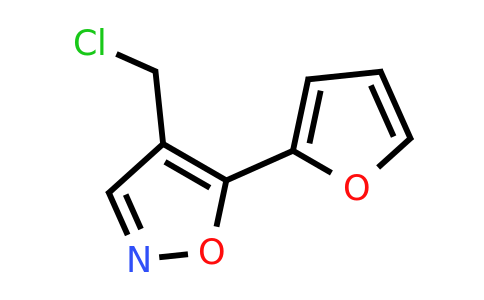 CAS 1423033-19-5 | 4-(chloromethyl)-5-(furan-2-yl)-1,2-oxazole